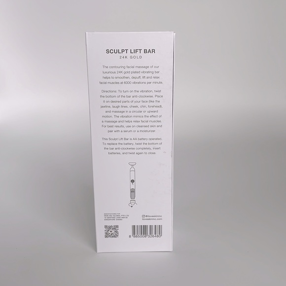 Skin Inc Sculpt Lift Bar 24K Gold (NWT) - Picture 2 of 5